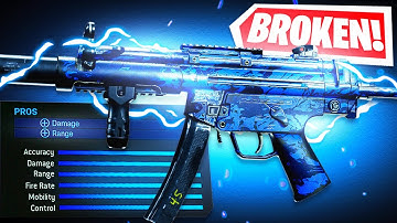 new MP5 has *NO RECOIL* in WARZONE 😯 (Best MP5 Class Setup)