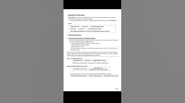 Depreciation Assets #howtobecomeanaccountant #education