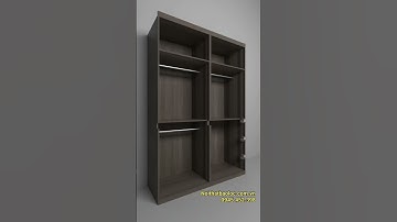 Mẫu tủ quần áo đẹp, gỗ công nghiệp MDF lõi xanh kháng ẩm chống mối mọt - Xưởng gỗ Bảo Lộc 0945452398