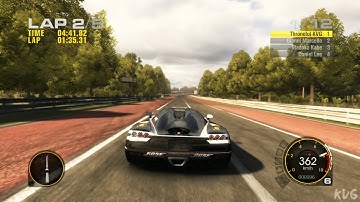 Race Driver: GRiD - Koenigsegg CCXR - Gameplay (PC UHD) [4K60FPS]