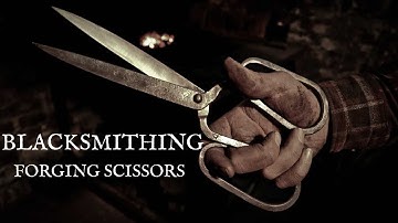 Blacksmithing | Forging scissors