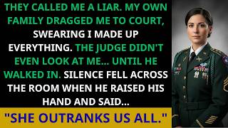 My Family Took Me to Court for “Faking My Rank” — Then a 4 Star General Walked In and…