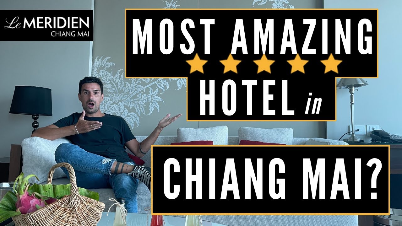 THIS 5-STAR HOTEL IN CHIANG MAI IS AMAZING! (Le Meridien Chiang Mai) THAILAND PASS VLOG