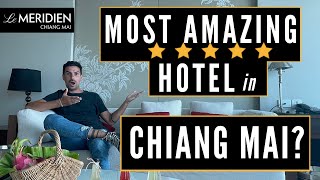 THIS 5-STAR HOTEL IN CHIANG MAI IS AMAZING! (Le Meridien Chiang Mai) THAILAND VLOG screenshot 3