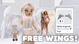 New FREE Roblox Item! How to get the White angel wings for 0 ROBUX! Be a VS Angel🫣