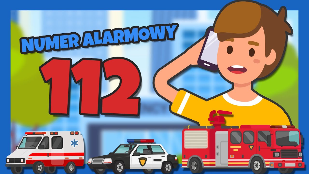 Piosenka O Policjancie Dla Dzieci 112 Numer alarmowy - Piosenka dla dzieci o strażakach, policjantach i