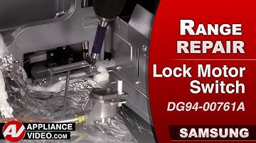 Samsung Stove - E-0e Error Code - Lock Motor Switch Repair and Diagnostic