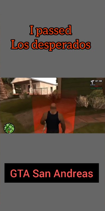 Finally I passed Los Desperados in #gtasanandreas
