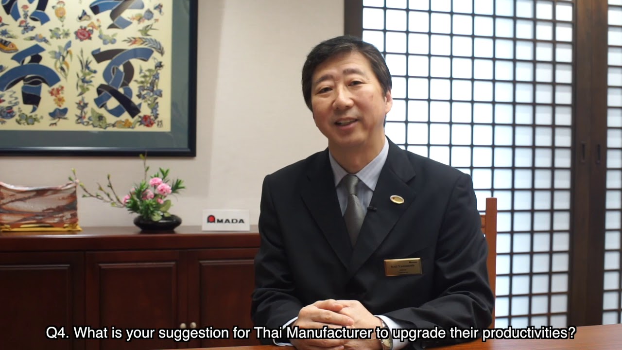 Interview - EN 【AMADA (THAILAND) CO., LTD.】