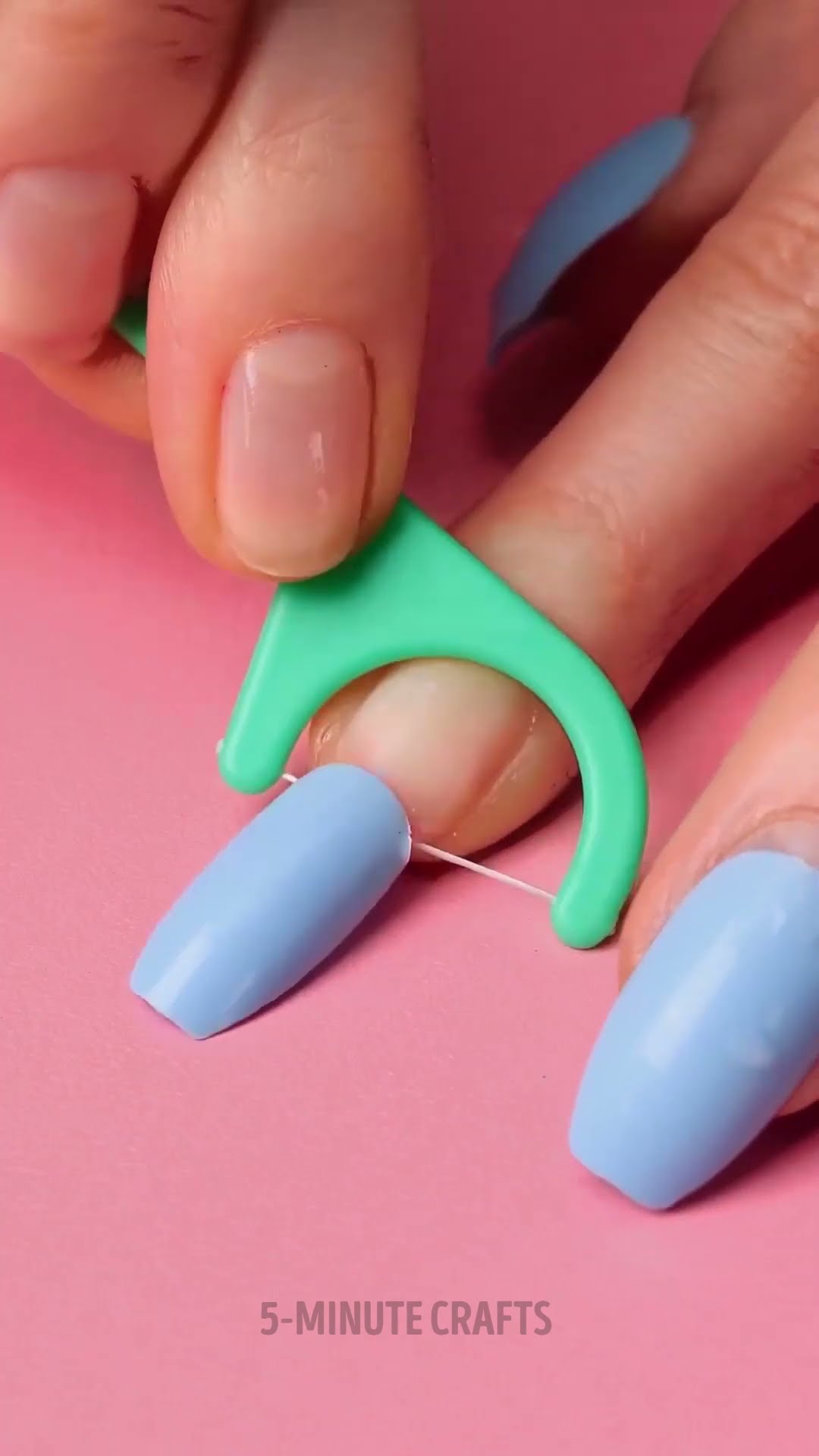 Easy nail hack #nails #makeup #tutorial #hack #shorts