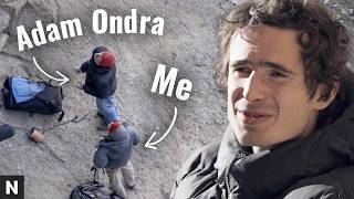 I met Adam Ondra and HE BLEW MY MIND