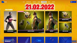 FORTNITE ITEM SHOP *HACIVAT BUNDLE* [February 21th, 2022]