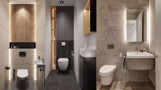 50 Elegant Small Powder Room Ideas | Contemporary Powder Room Design Ideas