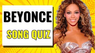 BEYONCE SONG QUIZ 🎶 (Easy - Hard)  40 Beyonce Songs 🔊 screenshot 4