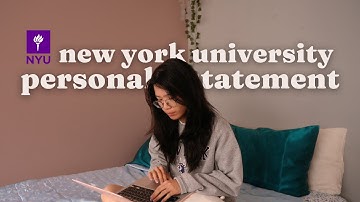Revealing my NYU Personal Statement Writing Strategies | GRAD SCHOOL APP SERIES