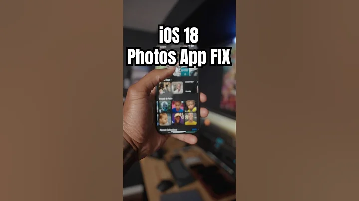 How to Fix iOS 18 Photos App
