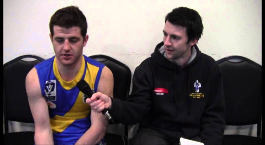 Michael Stockdale post-match interview seagulls photos