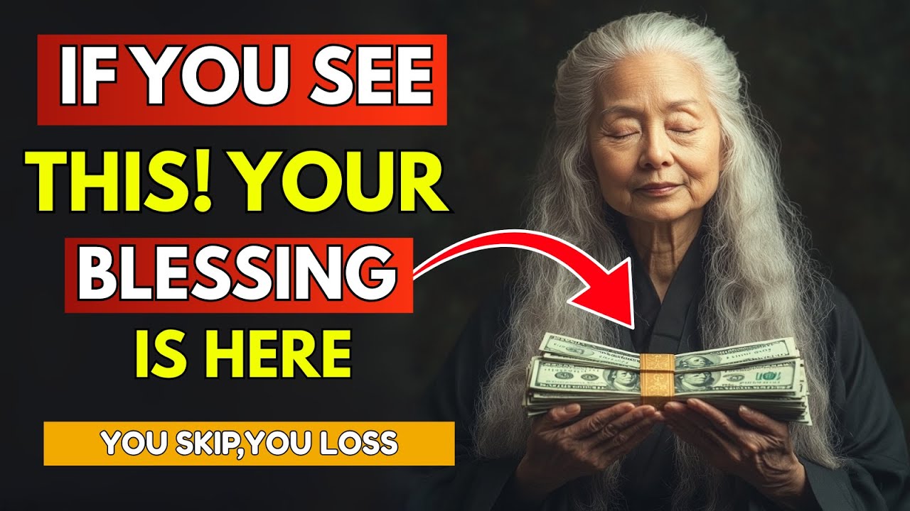 If You Are Seeing This—You Were Chosen to Receive a Wealth Blessing - Money Manifestation