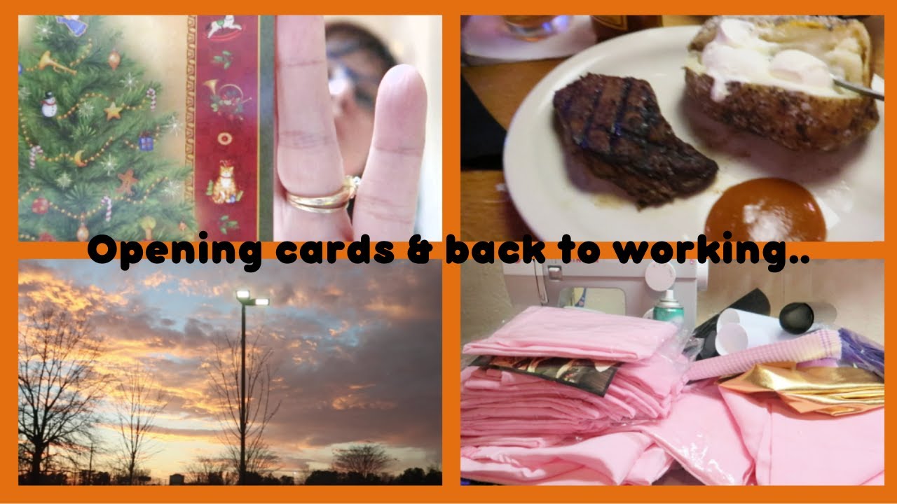 Opening cards & back to working on Etsy orders... Etsy business YouTube