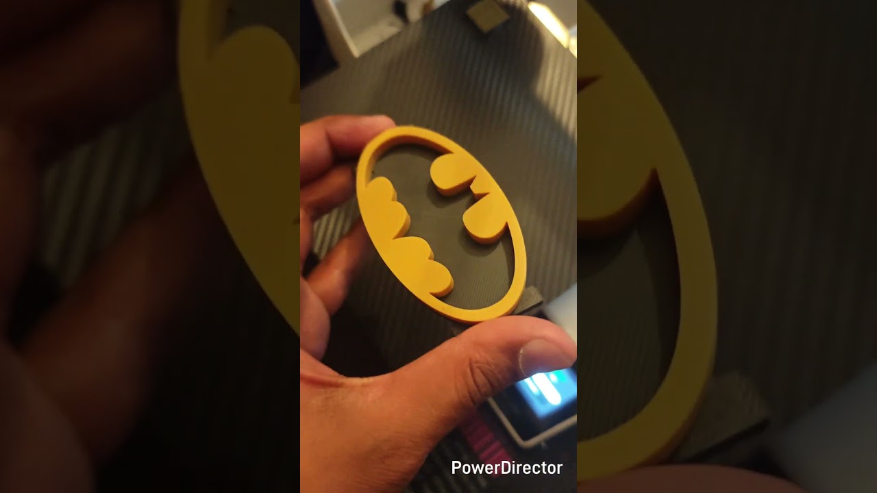 Batman Day 2025 - PS5 Badge - 3D Printed 