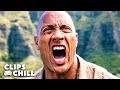 All The Best Scenes From The Jumanji Movies Dwayne Johnson Kevin Hart