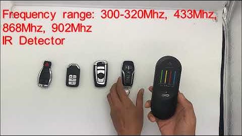 CANscan KP100 Remote Tester Frequency Tester with built-in magnet