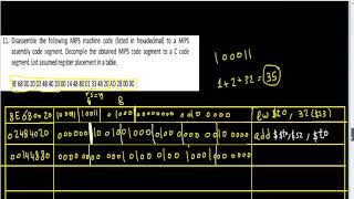 Assignment 2   pb 11 - part 1 - DisAssemble machine code
