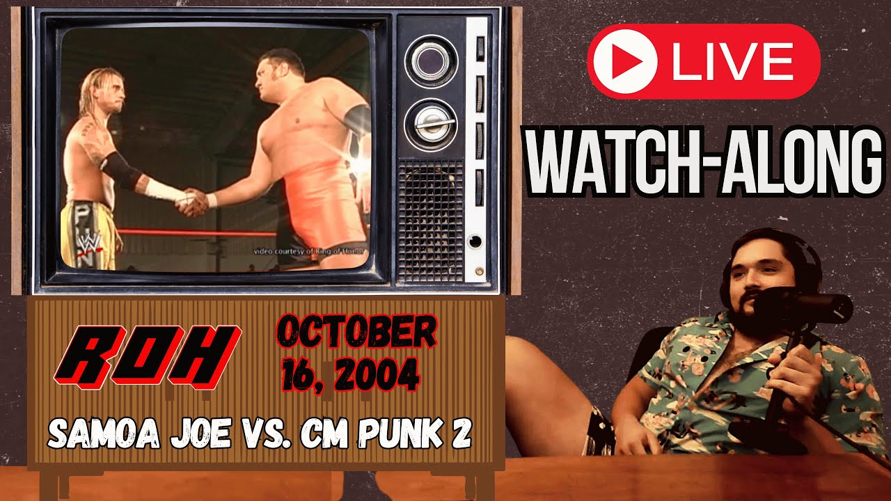 Watching Punk vs Joe 2 (ROH 2004)