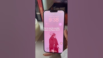 How to use the standby mode on IPhone iOS 17 | New feature 😍🤯 #ios17 #apple #iphone