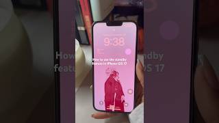 How to use the standby mode on IPhone iOS 17 | New feature 😍🤯 #ios17 #apple #iphone