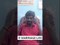 Software Engineer Marriage 😂 Reality | Tamil Tech | #funny #marriage #tamil #shortvideo