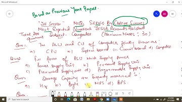 Most Expected Mcqs Previous year Computer Exam ||Jkssb Account Assistant || Join Live Classes||