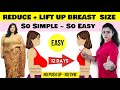 Reduce Breast Fat Naturally + Lift Up Breast Size For Total Beginners ( Easy + No Equipment )