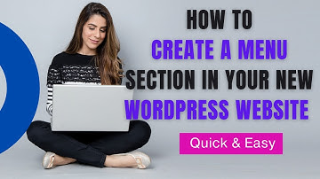 How to Create a Menu section in your WordPress website - Quick & Easy