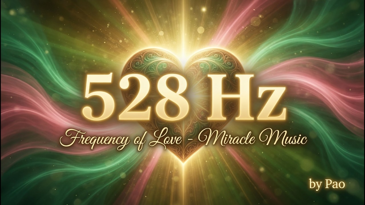 528 Hz The Love Frequency & DNA Repair Miracle Music 1 Hour - YouTube