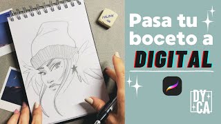 Pasa tu BOCETO ✏ a DIGITAL y más trucos ✨