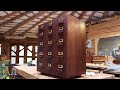 15 Drawer Workshop Cabinet  from reclaimed Ipe Wood