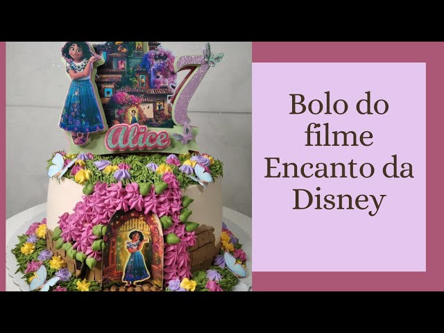 Torta Encanto Disney  Decoração festa, Aniversario, Festa