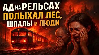 КРУПНЕЙШАЯ ЖД авария СССР! Взрыв двух поездов - 700 человек в ОГНЕННОМ АДУ!