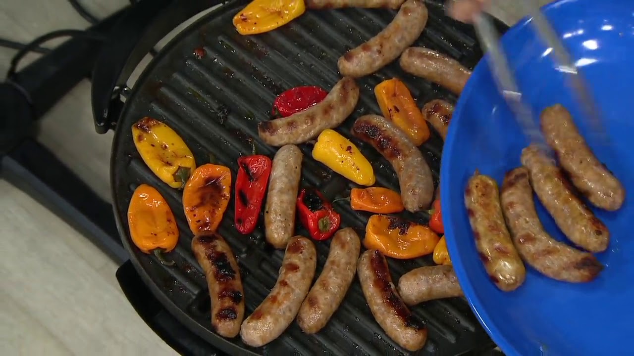 Foreman 15 Serving Indoor/Outdoor Electric Grill on QVC YouTube