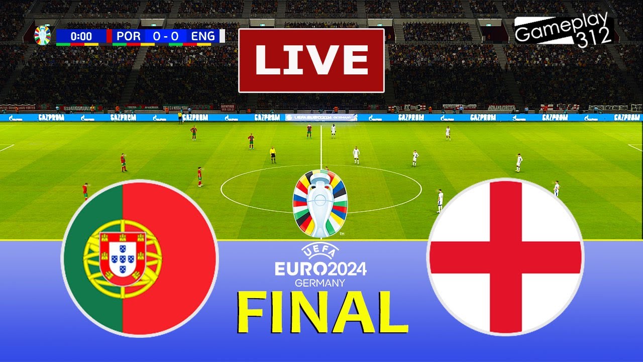 PORTUGAL vs ENGLAND FINAL EURO 2024 GERMANY Full Match All Goals