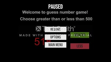 [Unity 2D] Video Demo Guess Number Game