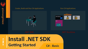 C# Tutorial - Basic - 005 - Download & Install  .NET SDK