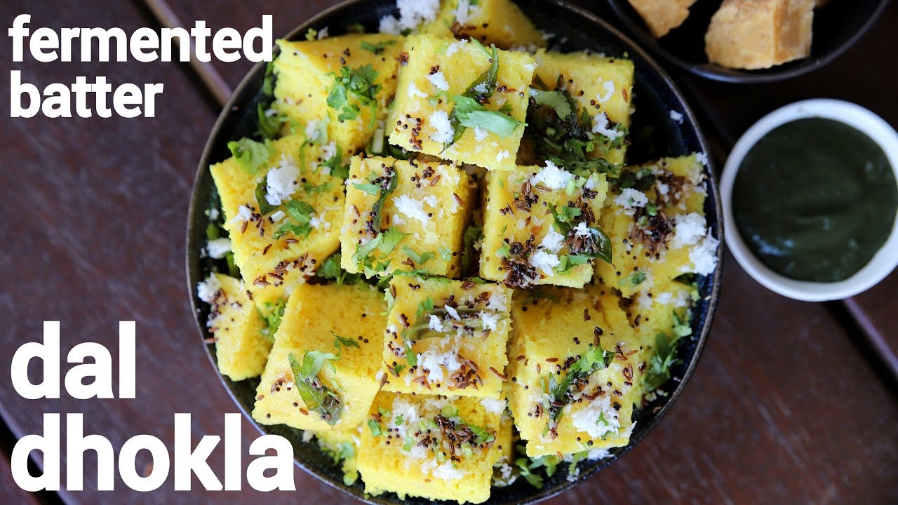 dal dhokla recipe | दाल ढोकला रेसिपी  | chana dal dhokla | vati dal khaman dhokla | lentil dhokla | Hebbar | Hebbars Kitchen