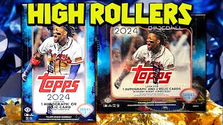2024 TOPPS SERIES 1 HIGH ROLLER Mixers!!! New Baseball Cards