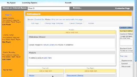 Adding Google Gadgets to Learning Platform