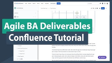 JIRA Tutorial for Business Analysts & Product Owners Part 2 - Managing Requirements with Confluence