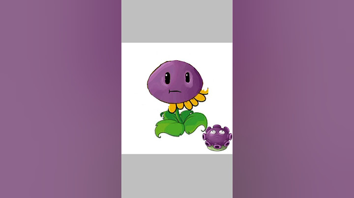 Слияние мракогриба и подсолнуха #пвз  #pvz #подсолнух #мракогриб #tojy