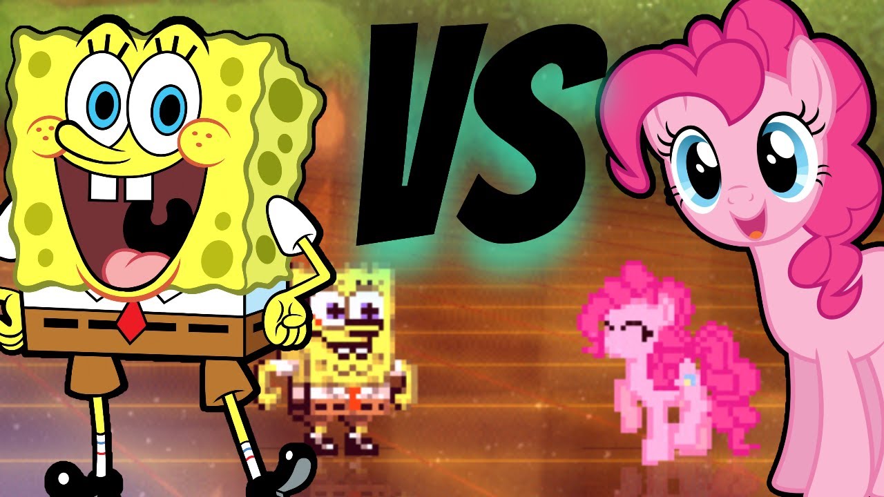 Spongebob Vs Pinkie Pie Mugen Youtube 
