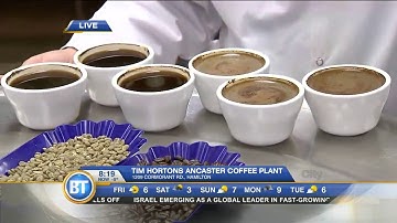 Winston live from Tim Hortons Ancaster Coffee Plant! (Part 2 of 2)